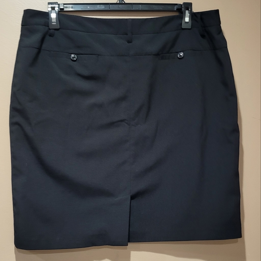 *3/$30 Sale* Attention Black Work Skirt Sz 18